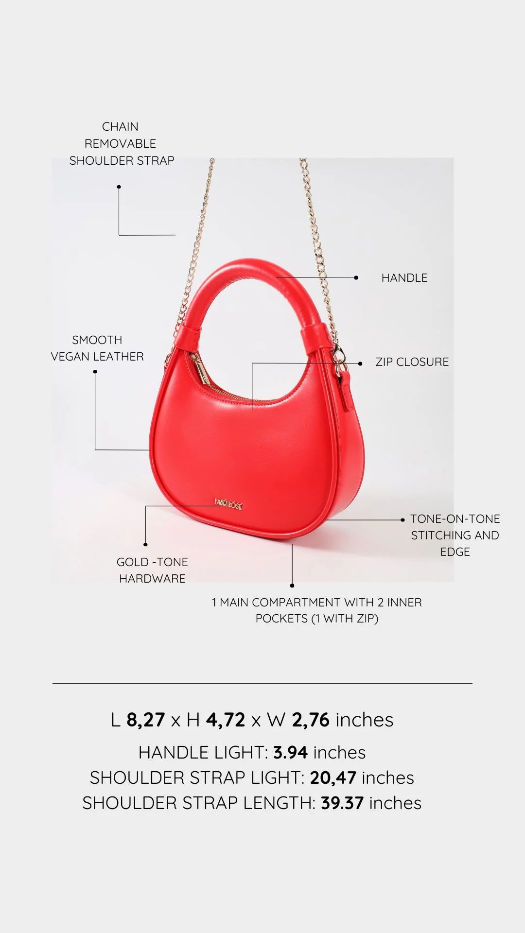 Mini bag a mano - LADY