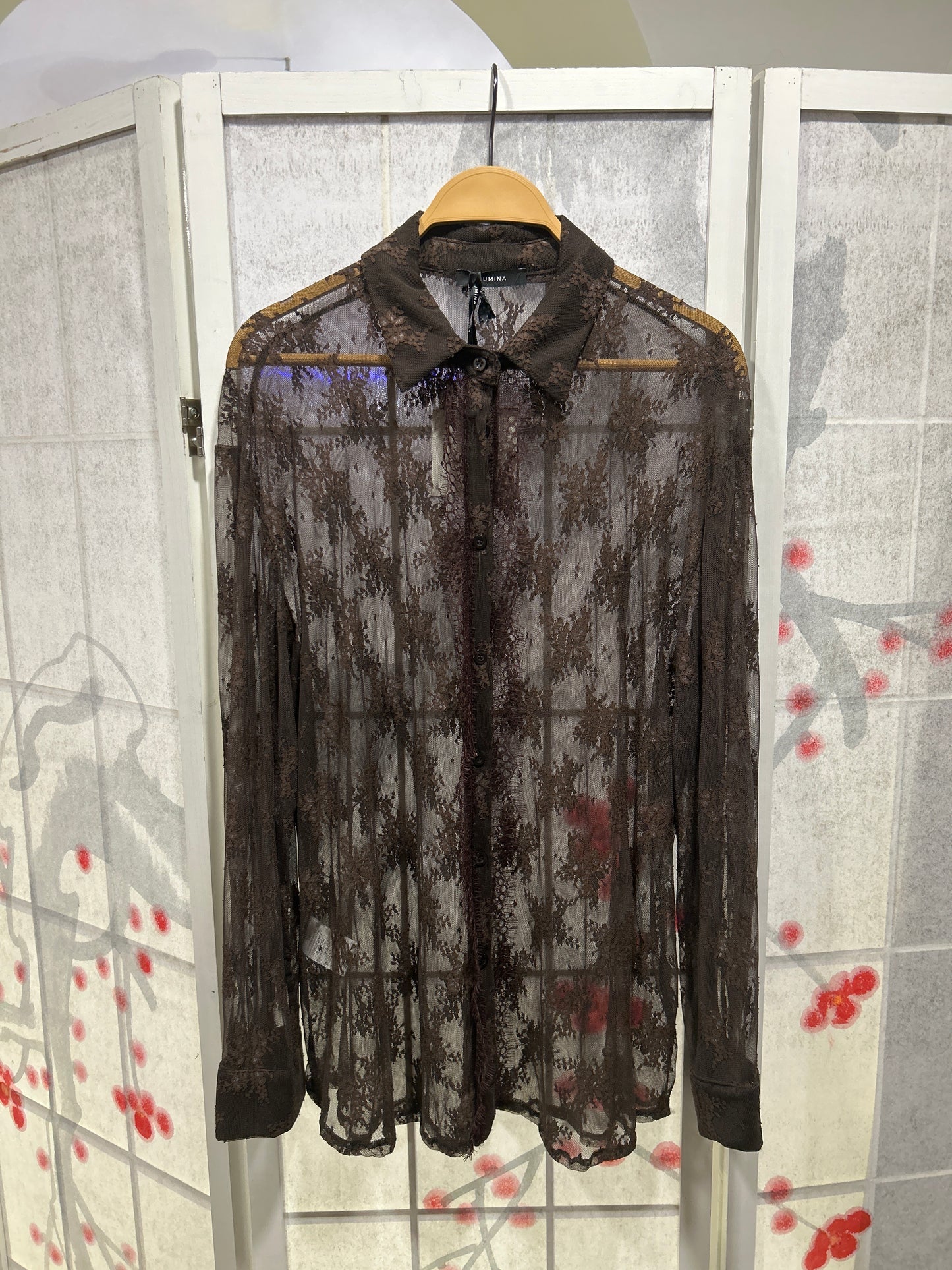 Camicia in pizzo