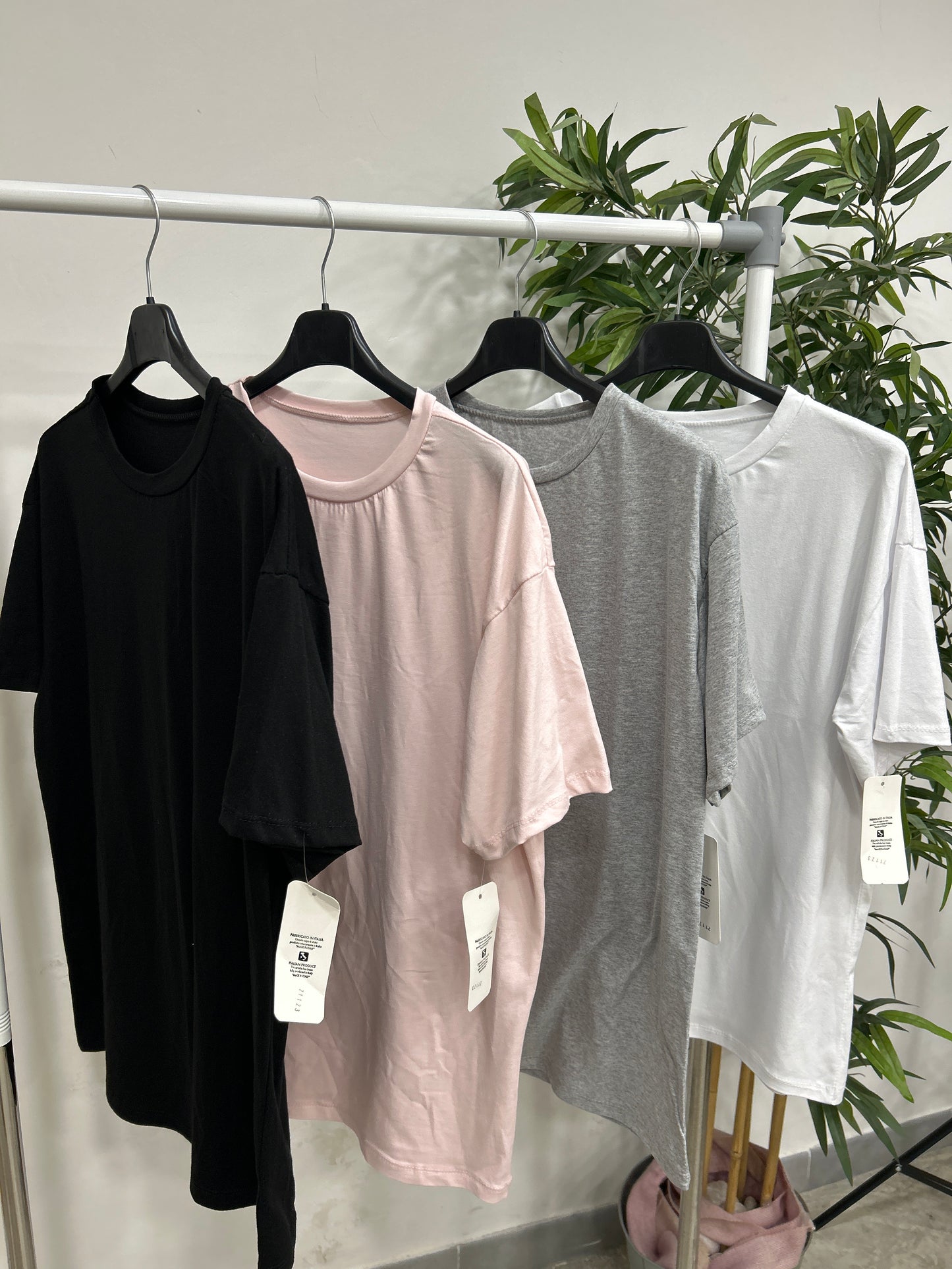 T-shirt over