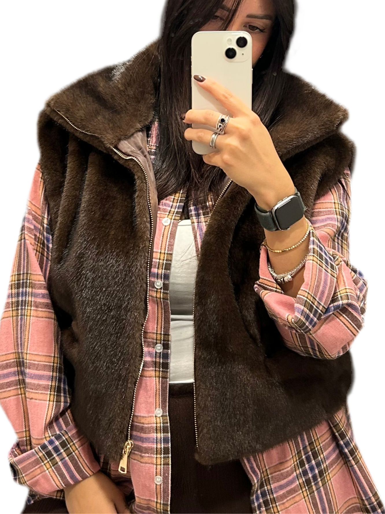 Pelliccia Gilet