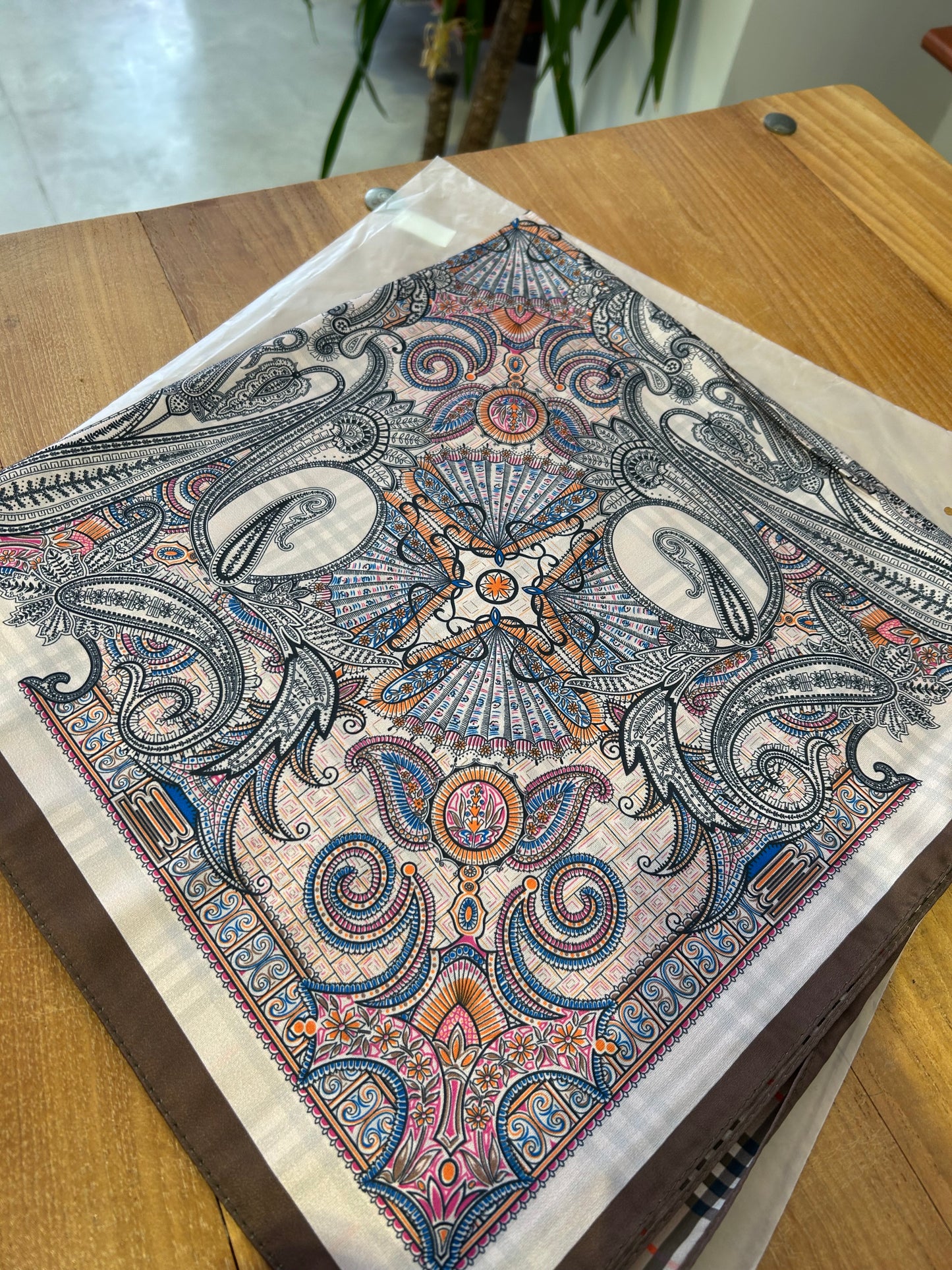 Foulard in seta fantasia