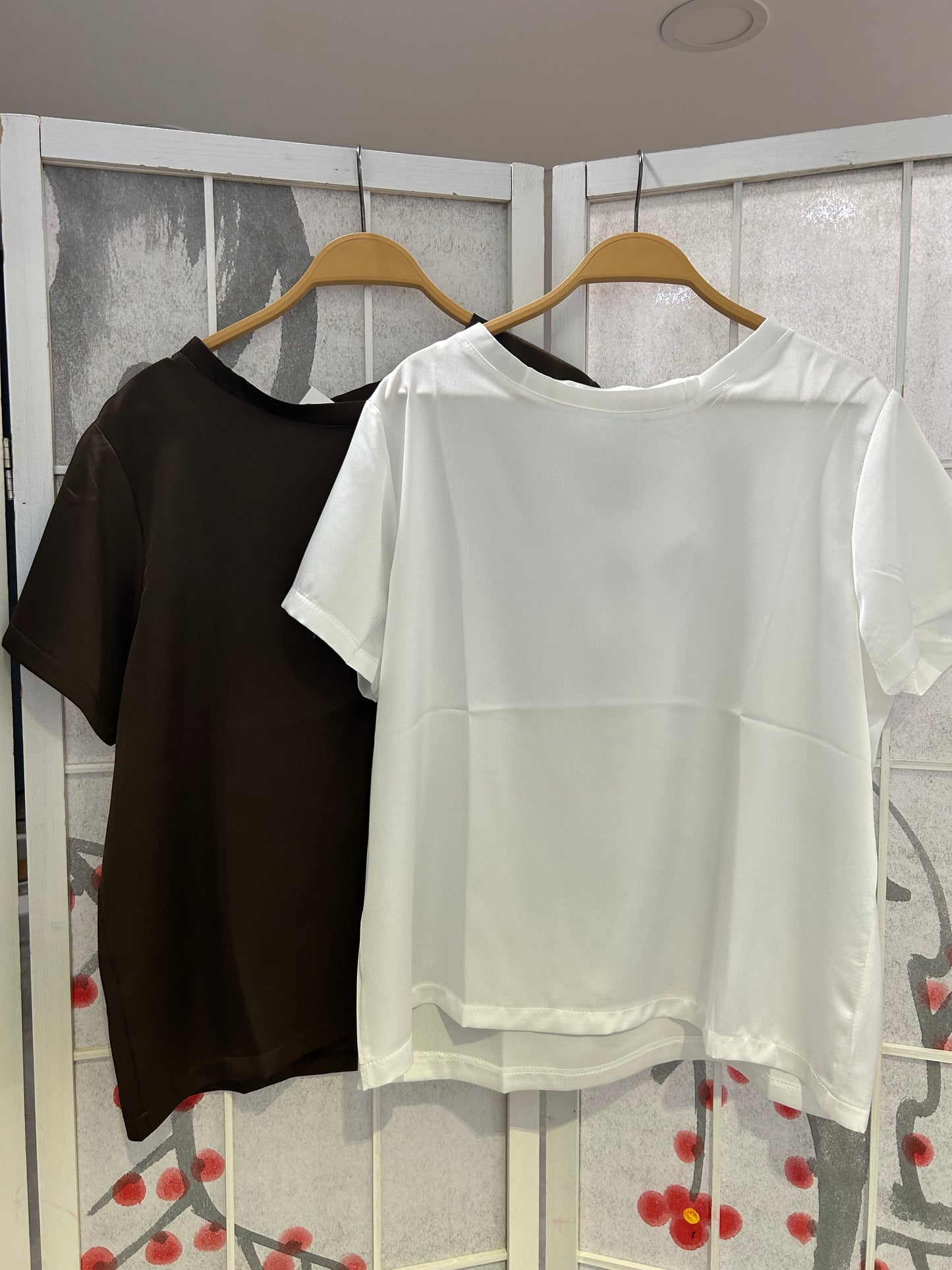Maglie in raso