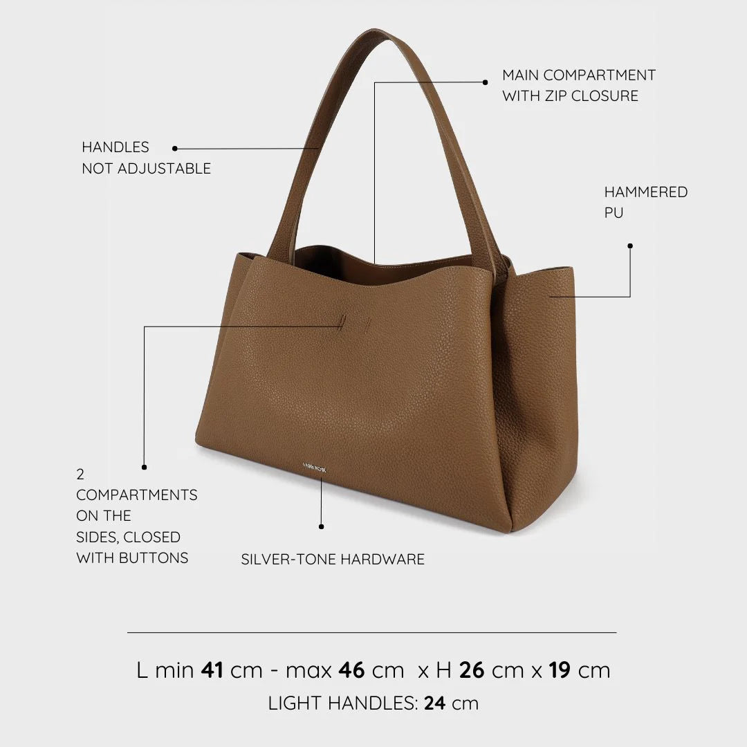 Borsa a spalla IVORY