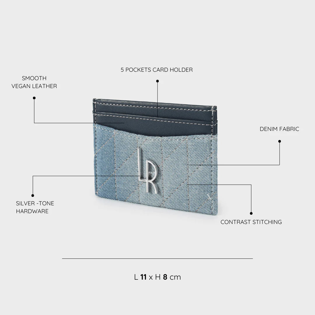 Portafoglio DENIM CARD WALLET
