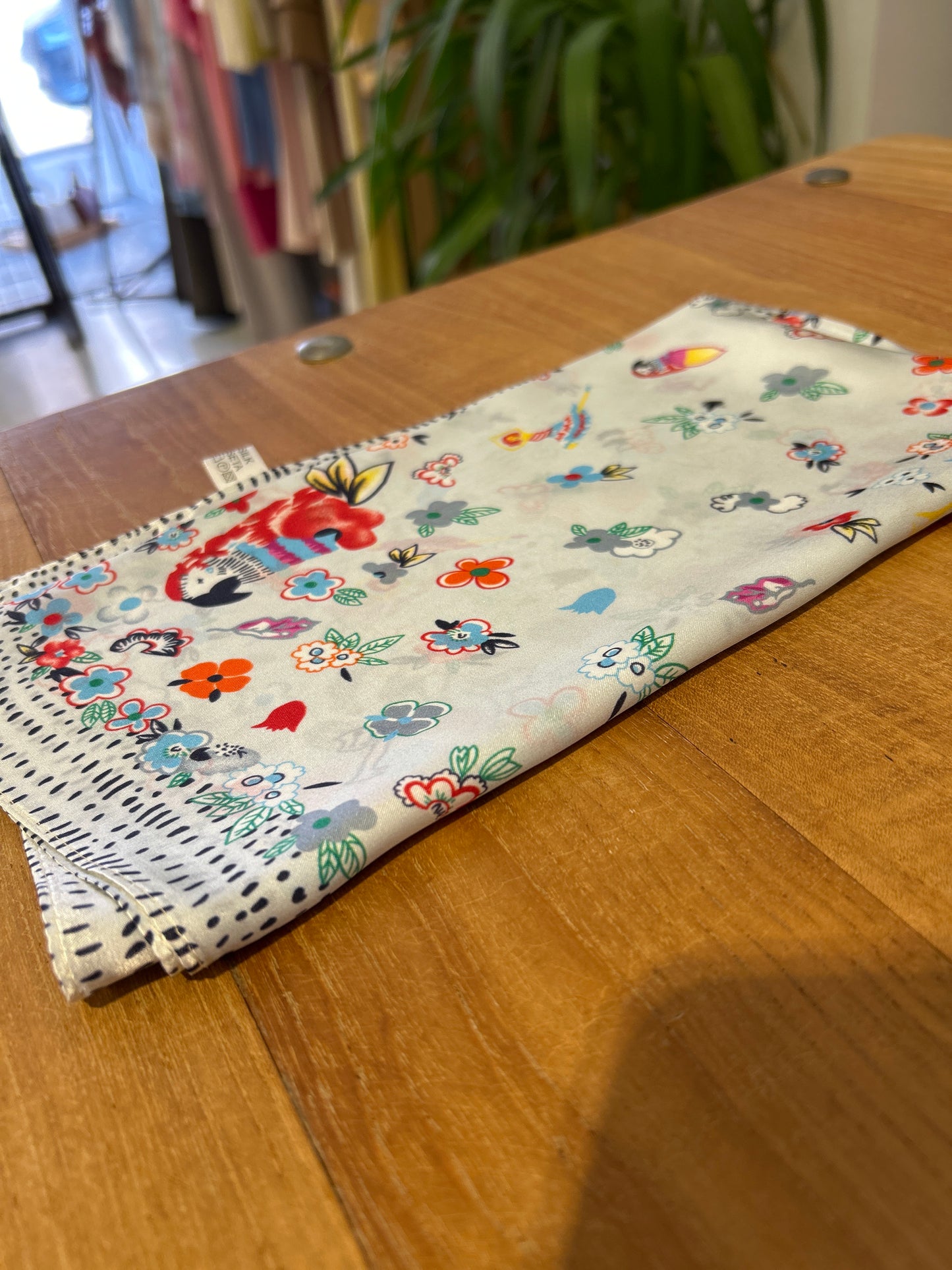 Foulard in seta fantasia