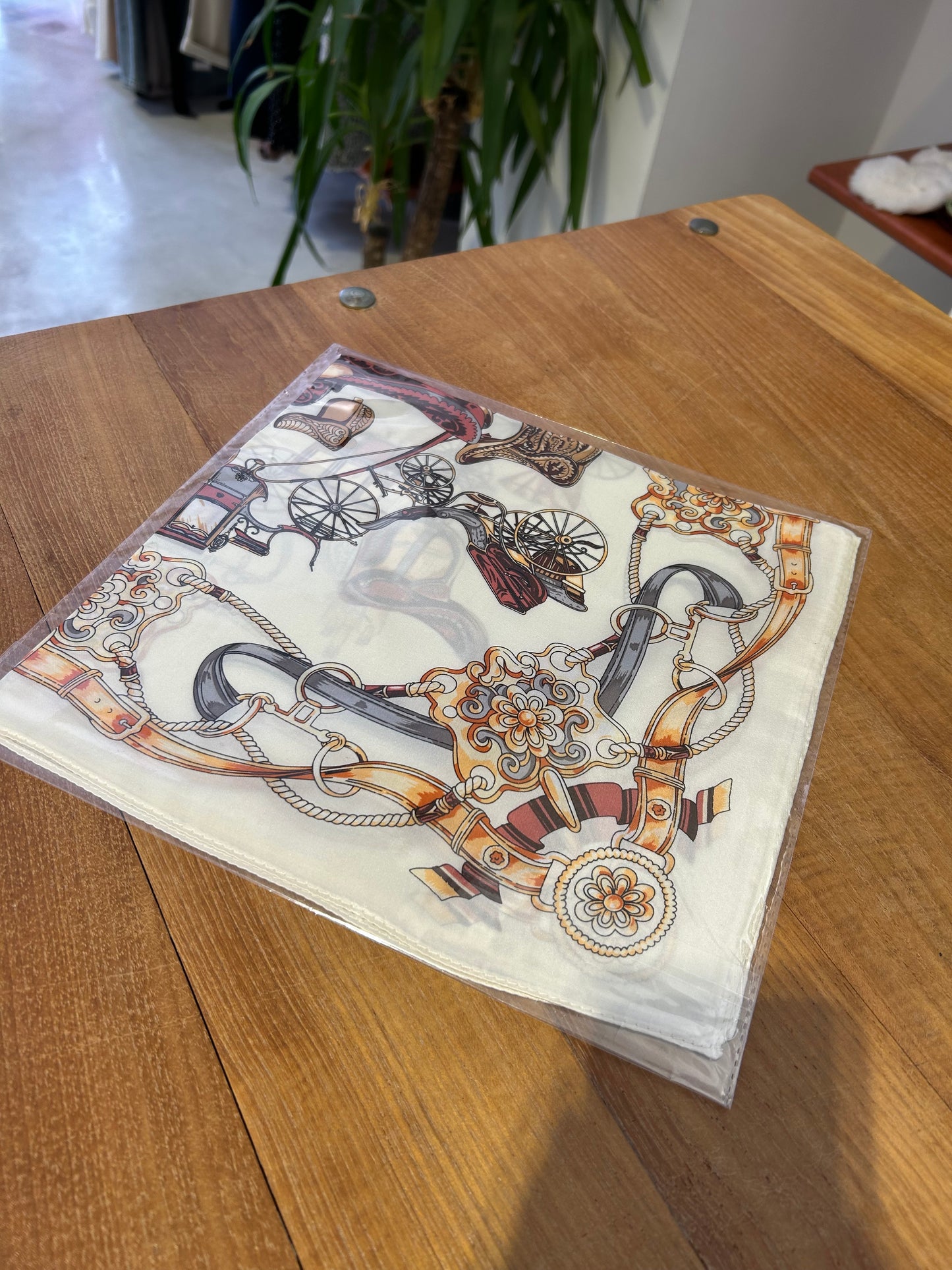 Foulard in seta fantasia