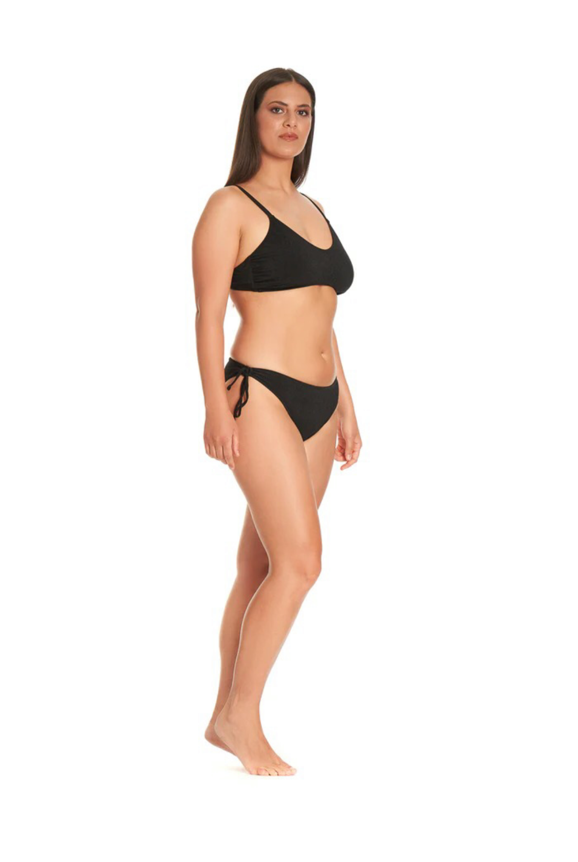 Bikini nero linea curvy