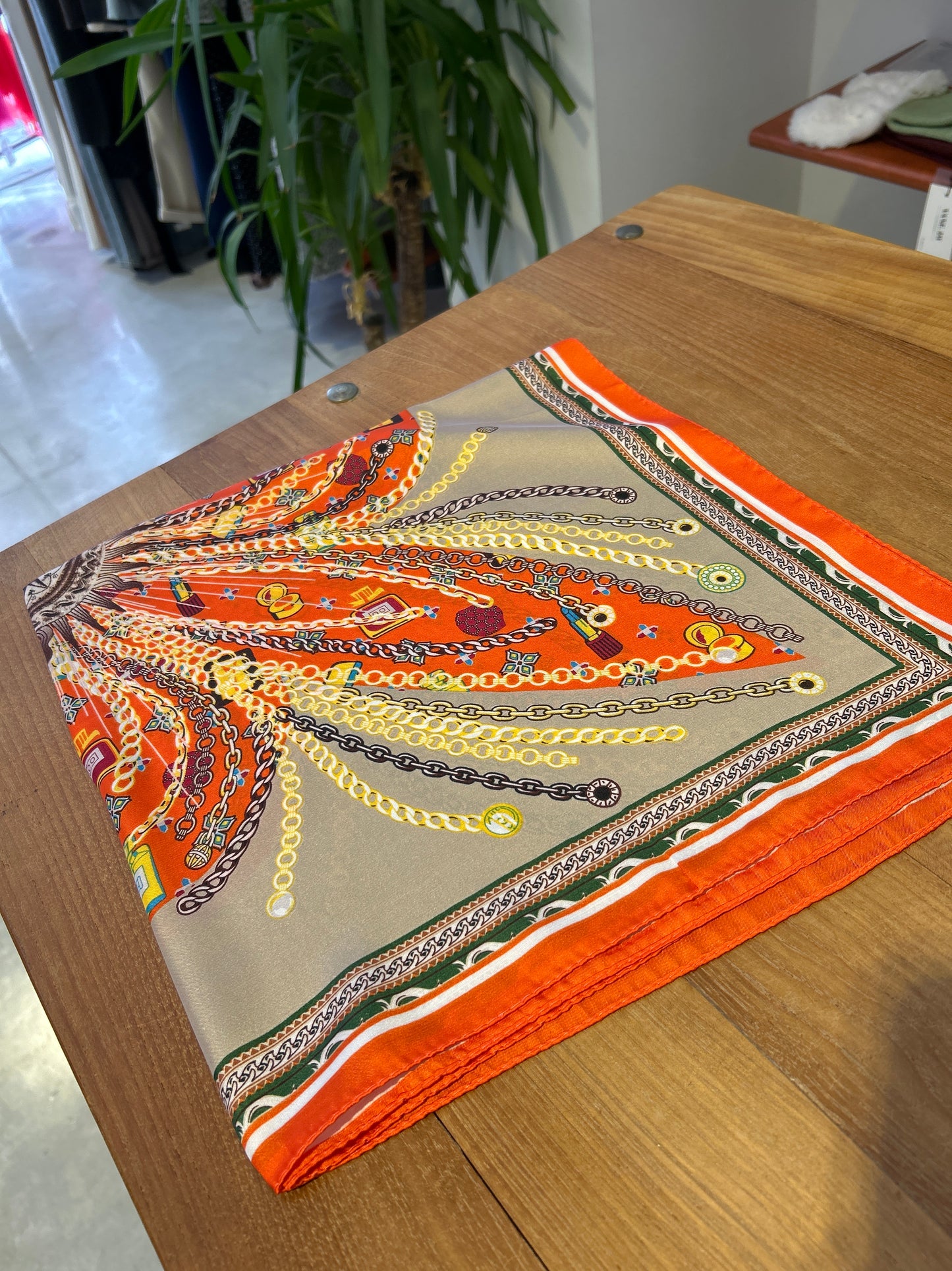 Foulard in seta fantasia