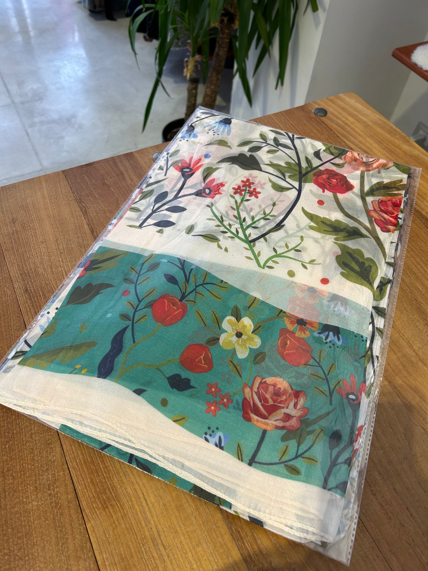Foulard in seta fantasia