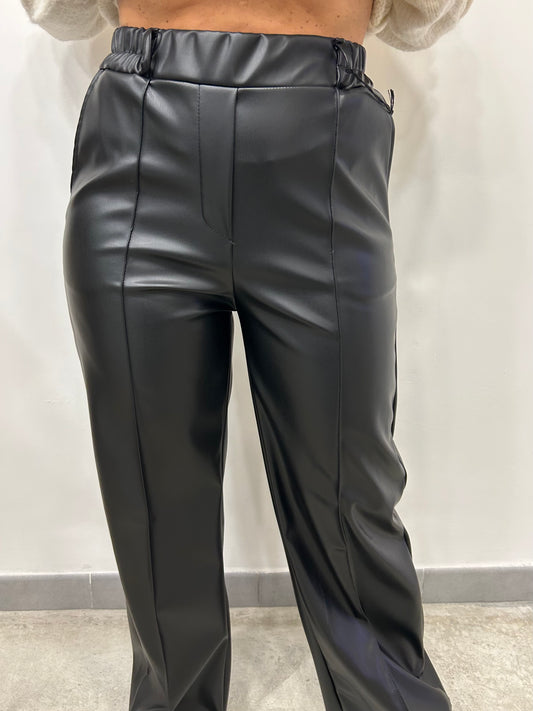 Pantalone in ecopelle