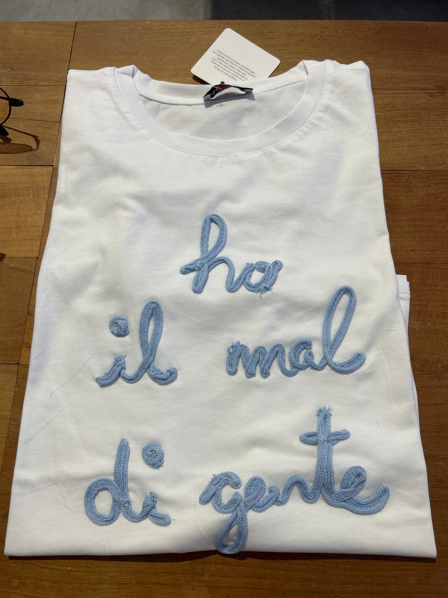 T-shirt “ho il mal di gente”