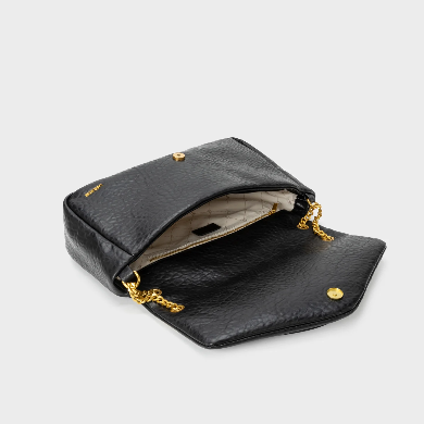 Borsa a spalla KAYLA- BLACK GOLD