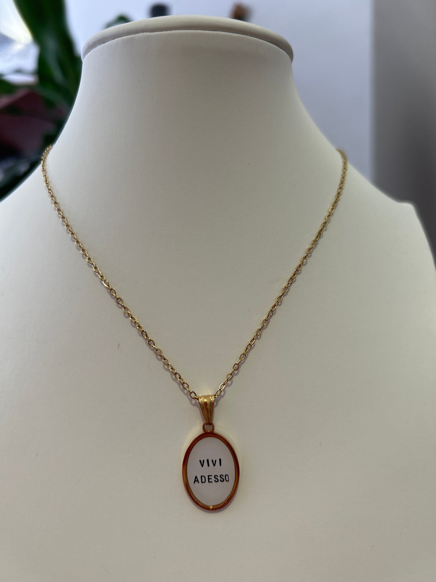 Collana medaglietta