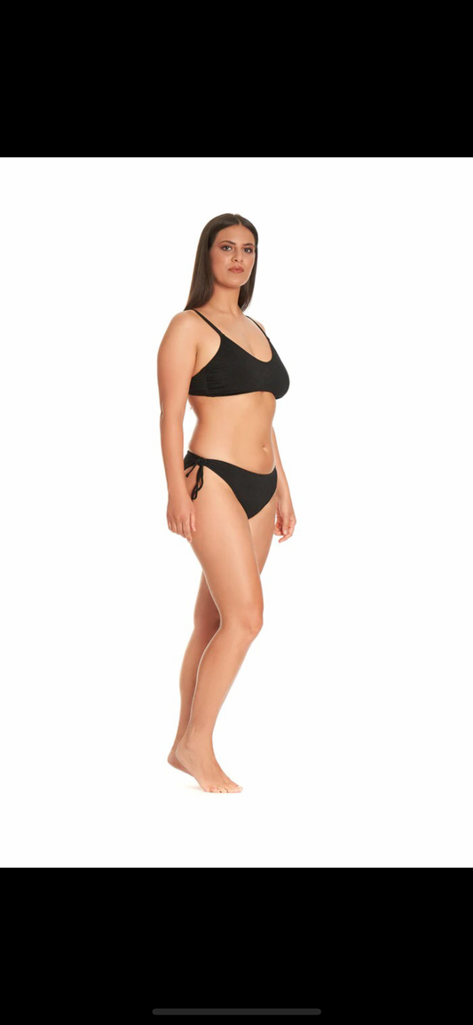 Bikini nero linea curvy