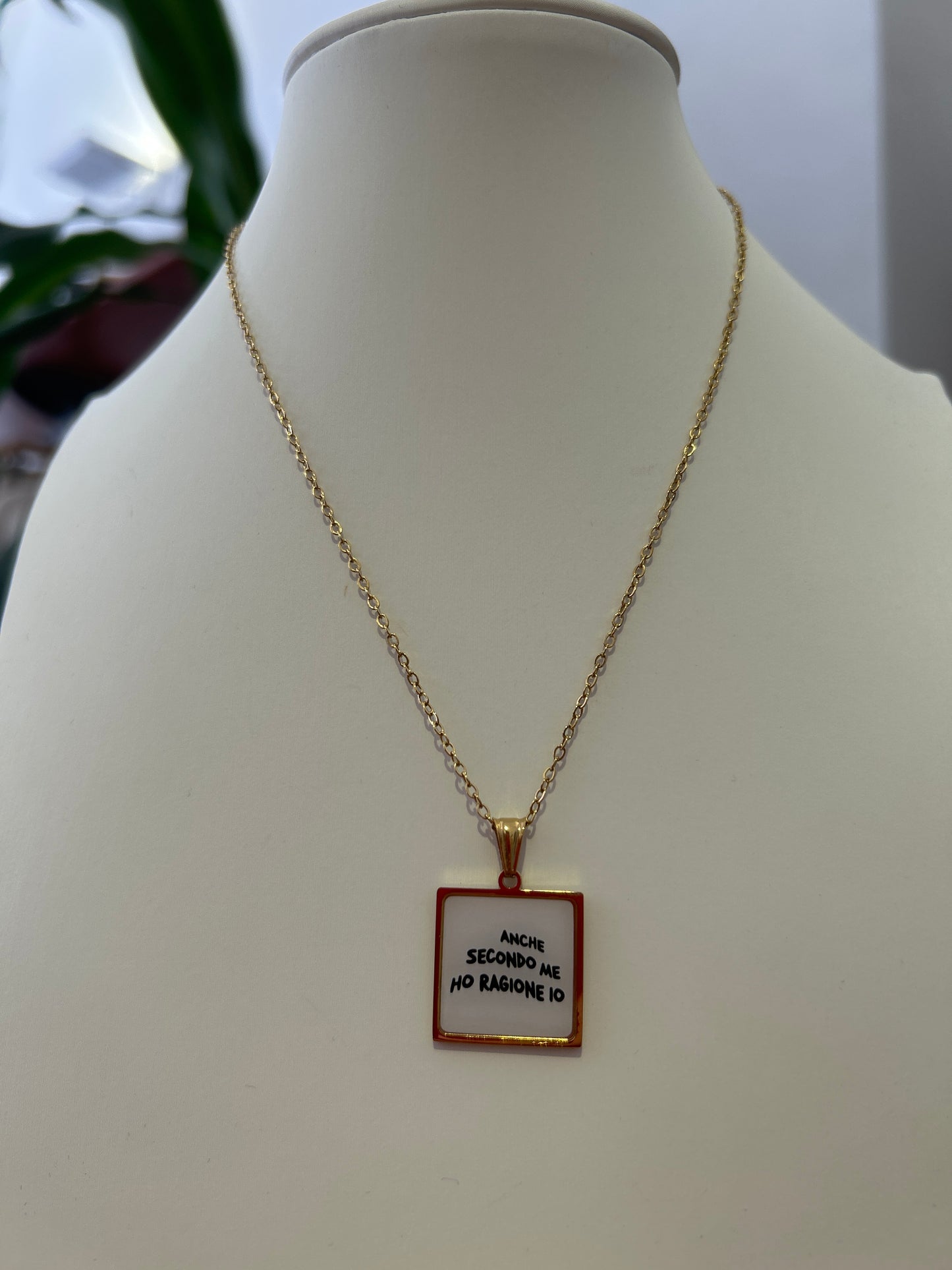 Collana medaglietta