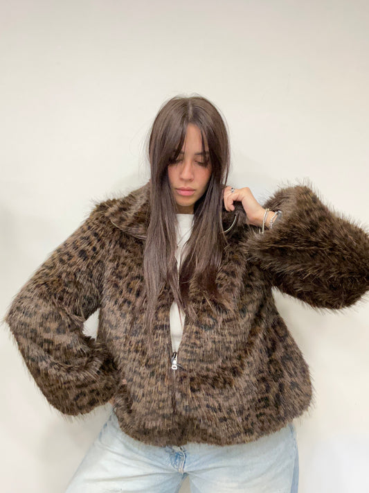 Pelliccia Animalier Zip