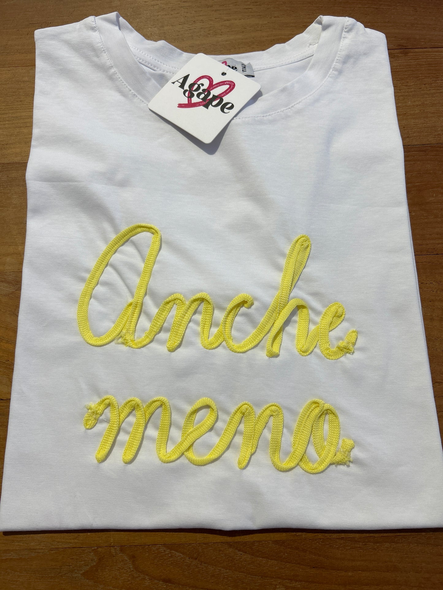 T-shirt “Anche meno”