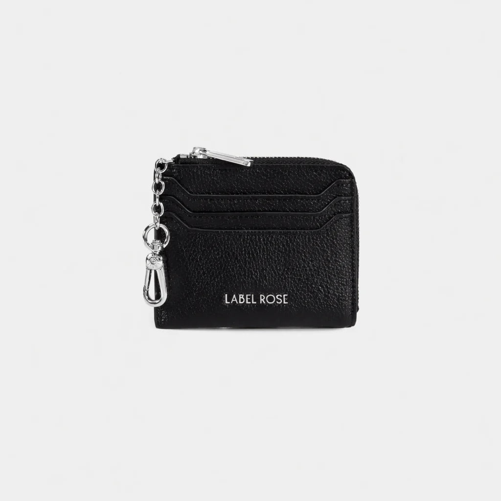 Portafoglio PARIS WALLET - BLACK SILVER