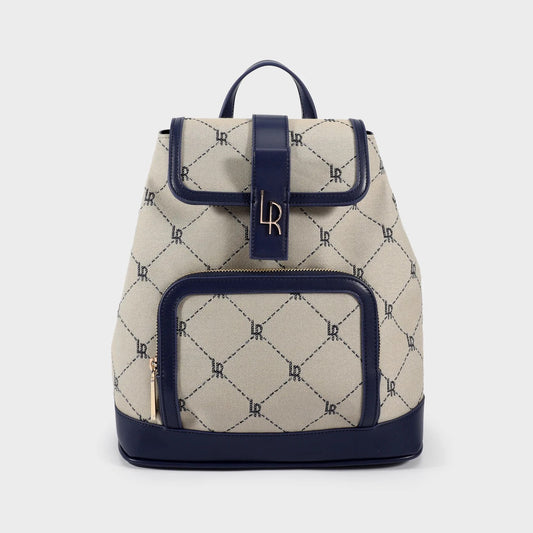 Zaino NEW MONOGRAM BACKPACK - BLU NOTTE