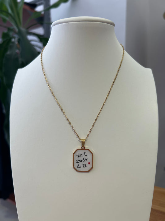 Collana medaglietta