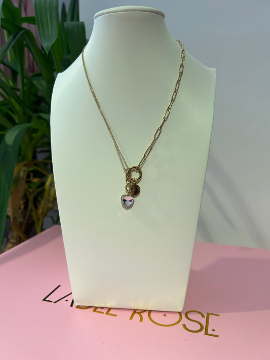 Collana cuore pendente