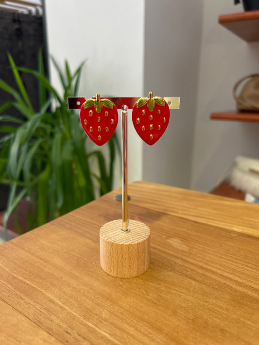 Orecchini fragole