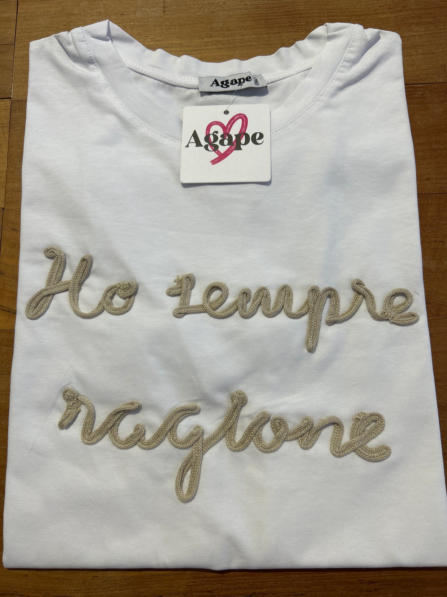 T-shirt “ho sempre ragione”