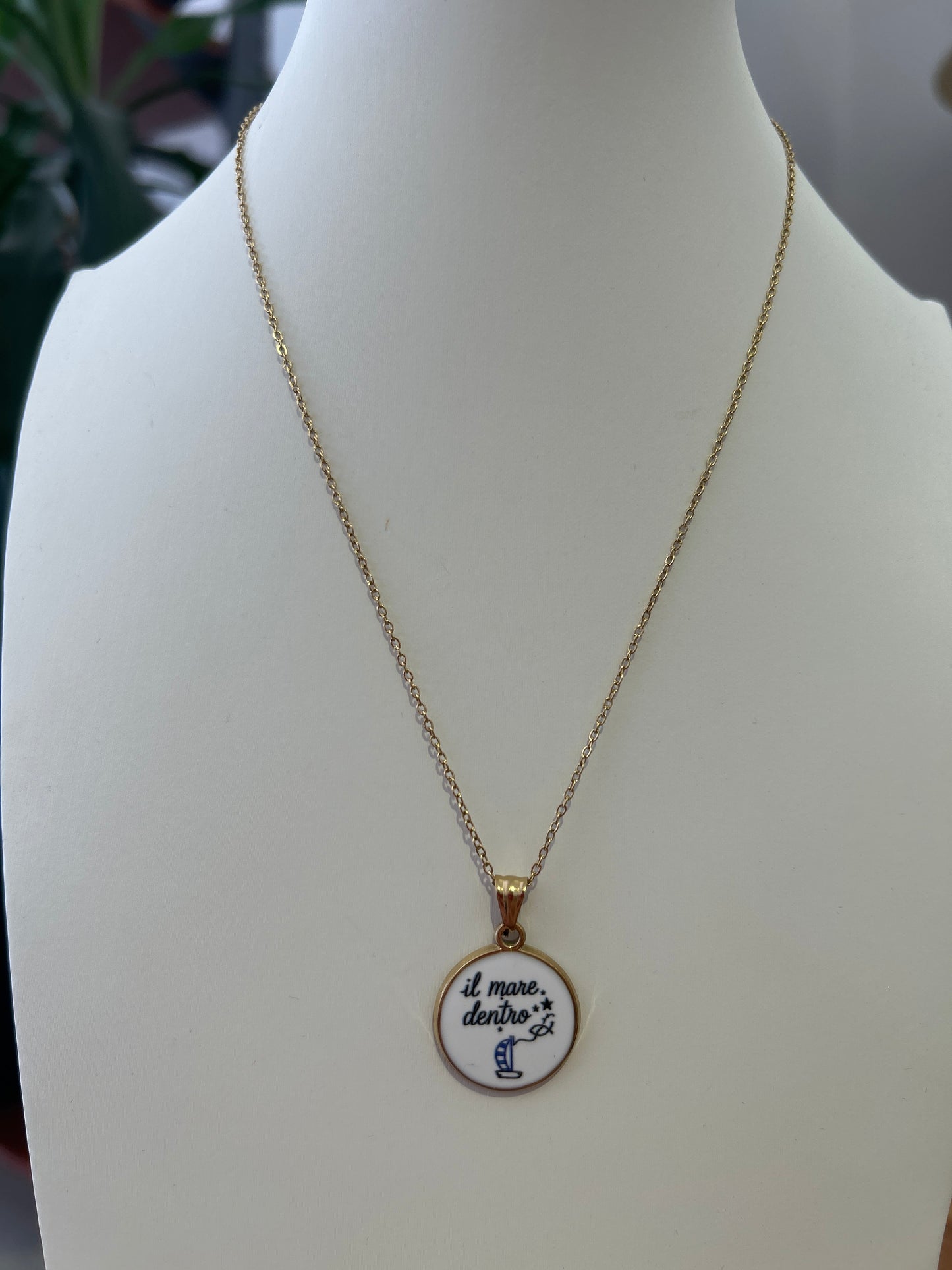 Collana medaglietta