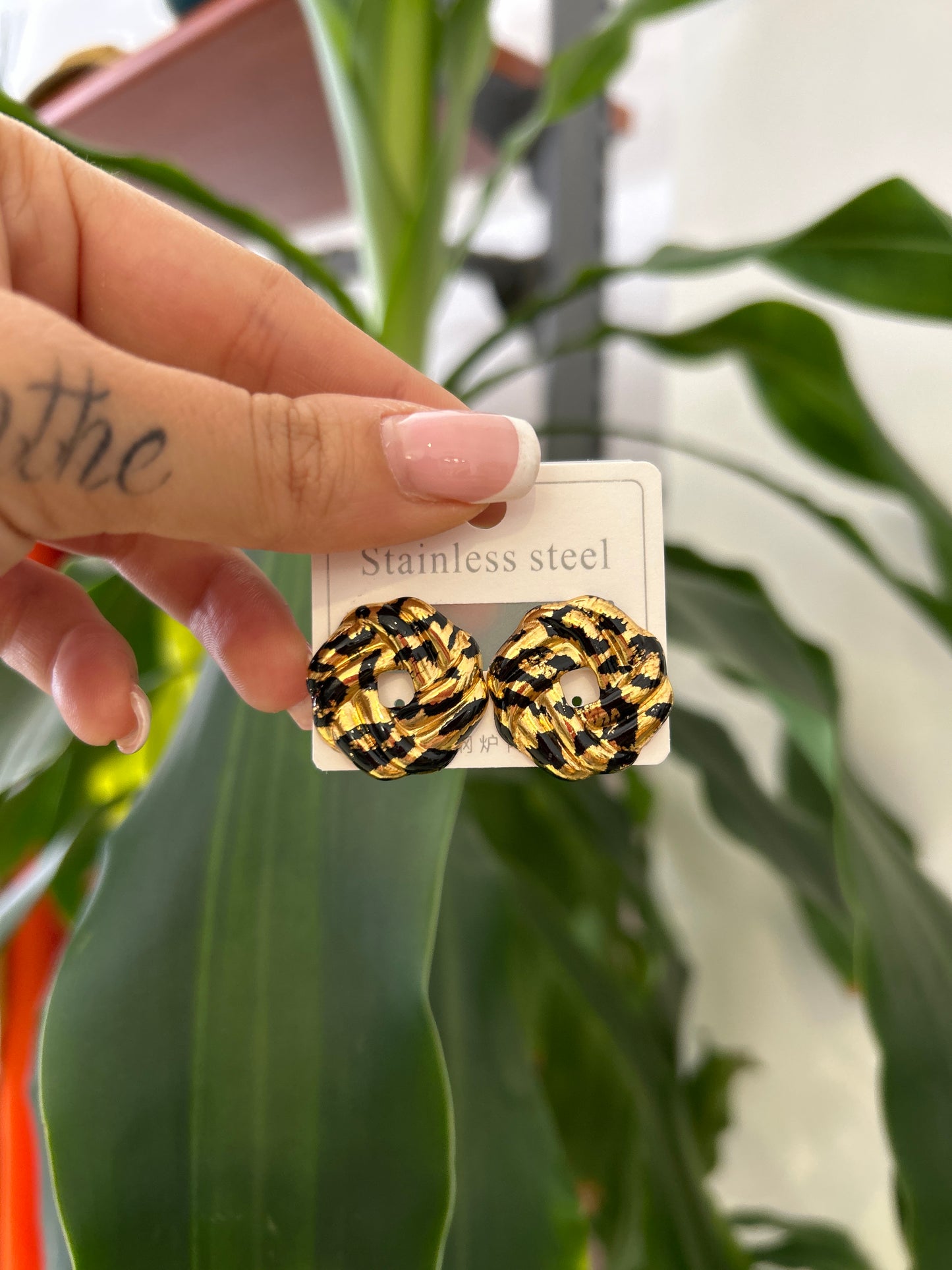 Orecchini animalier