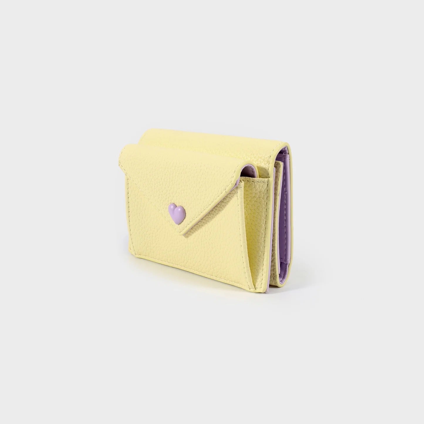 Portafoglio in similpelle HEART WALLET - cuoio