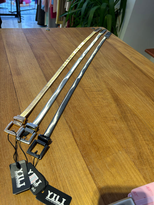 Cinte elastiche metallizzate