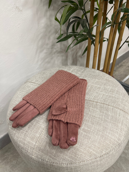 Guanti con manicotti