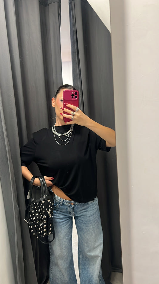 T-shirt spalline