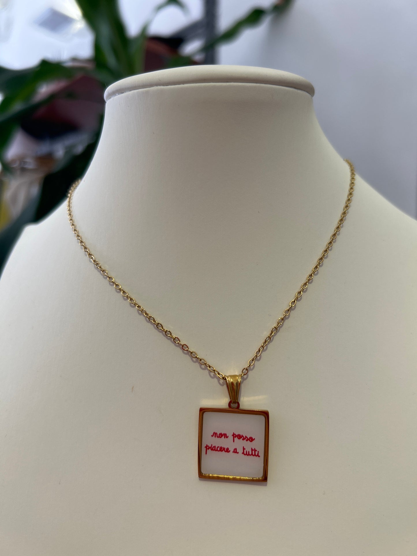 Collana medaglietta