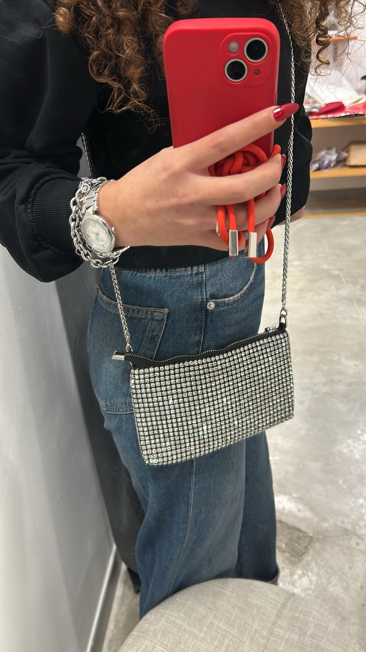 Borsa a tracolla gioiello
