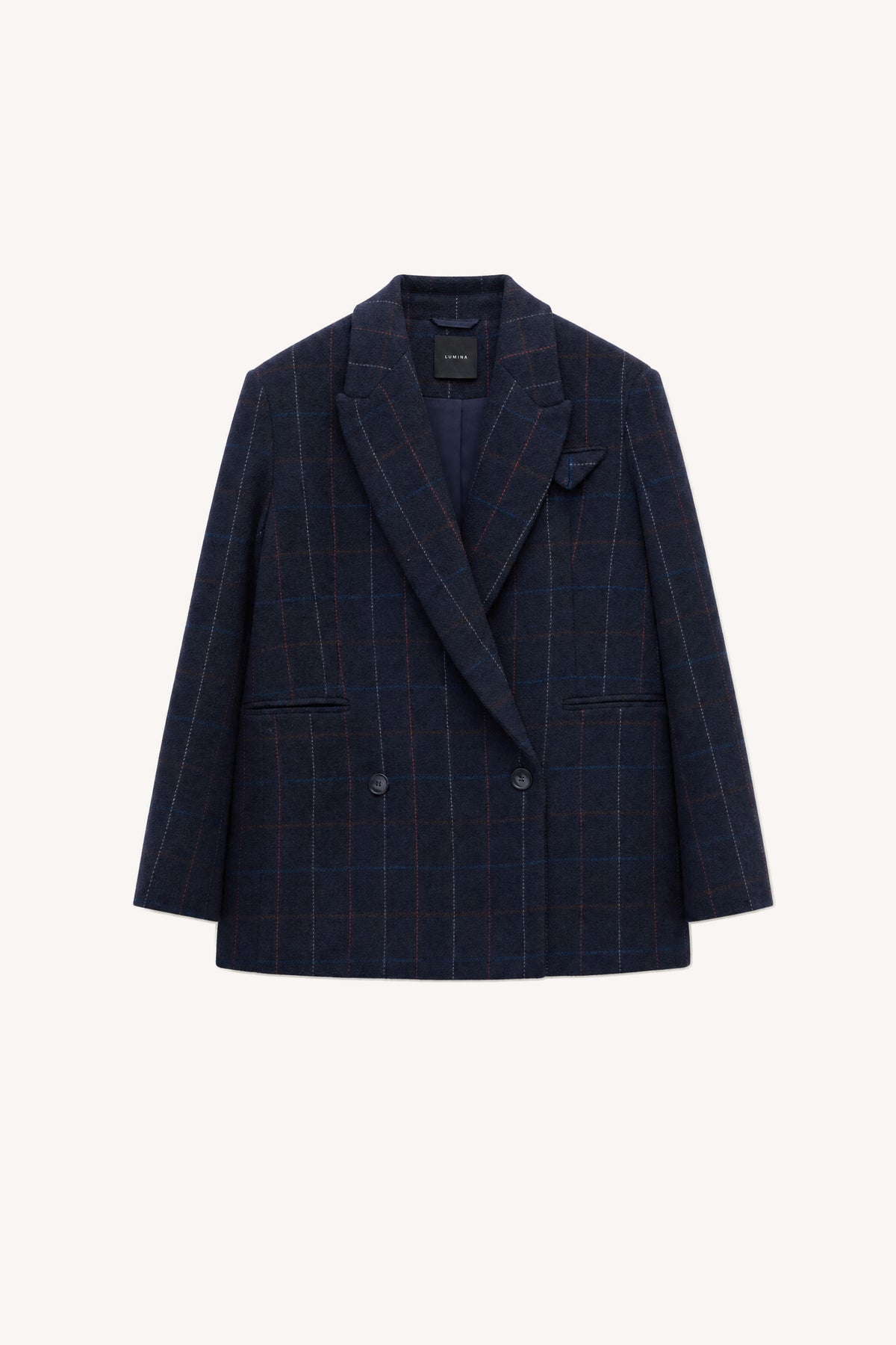 Blazer quadri Lumina