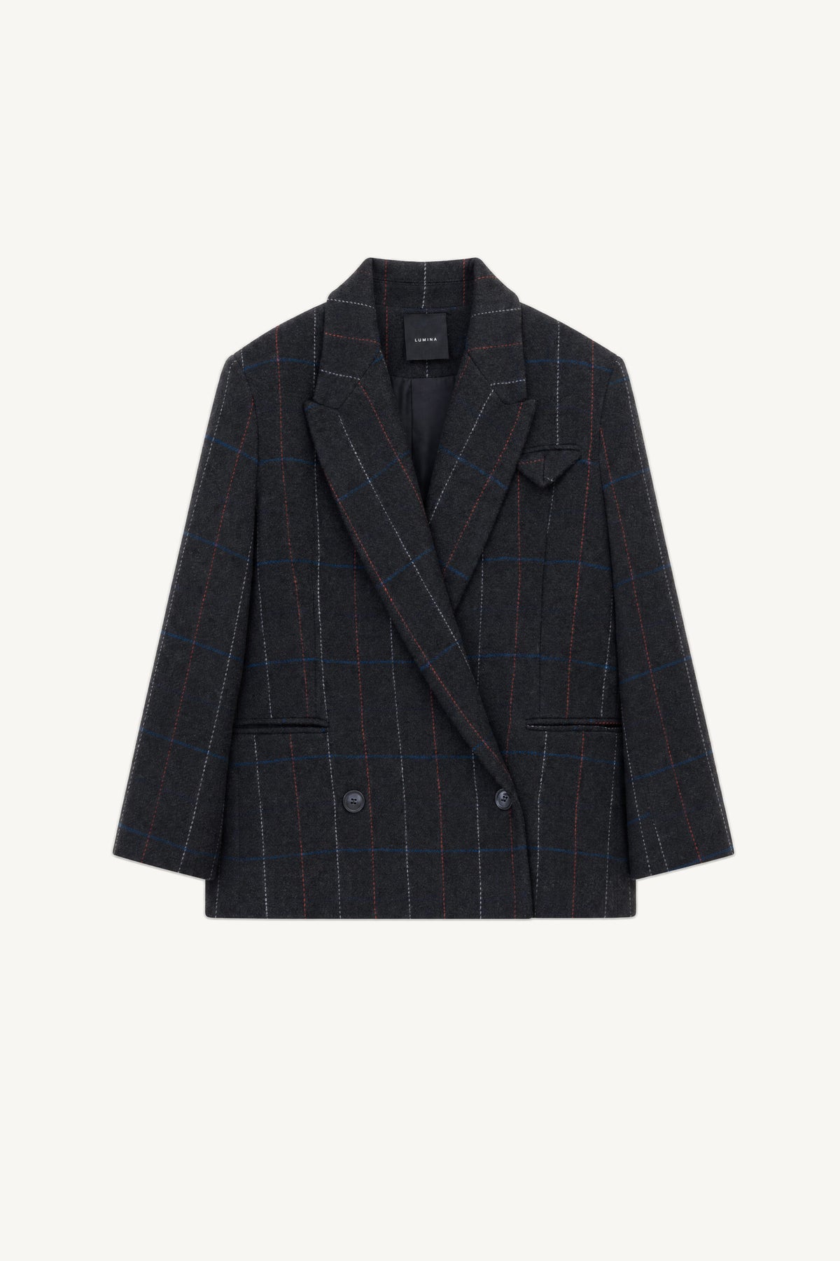 Blazer quadri Lumina