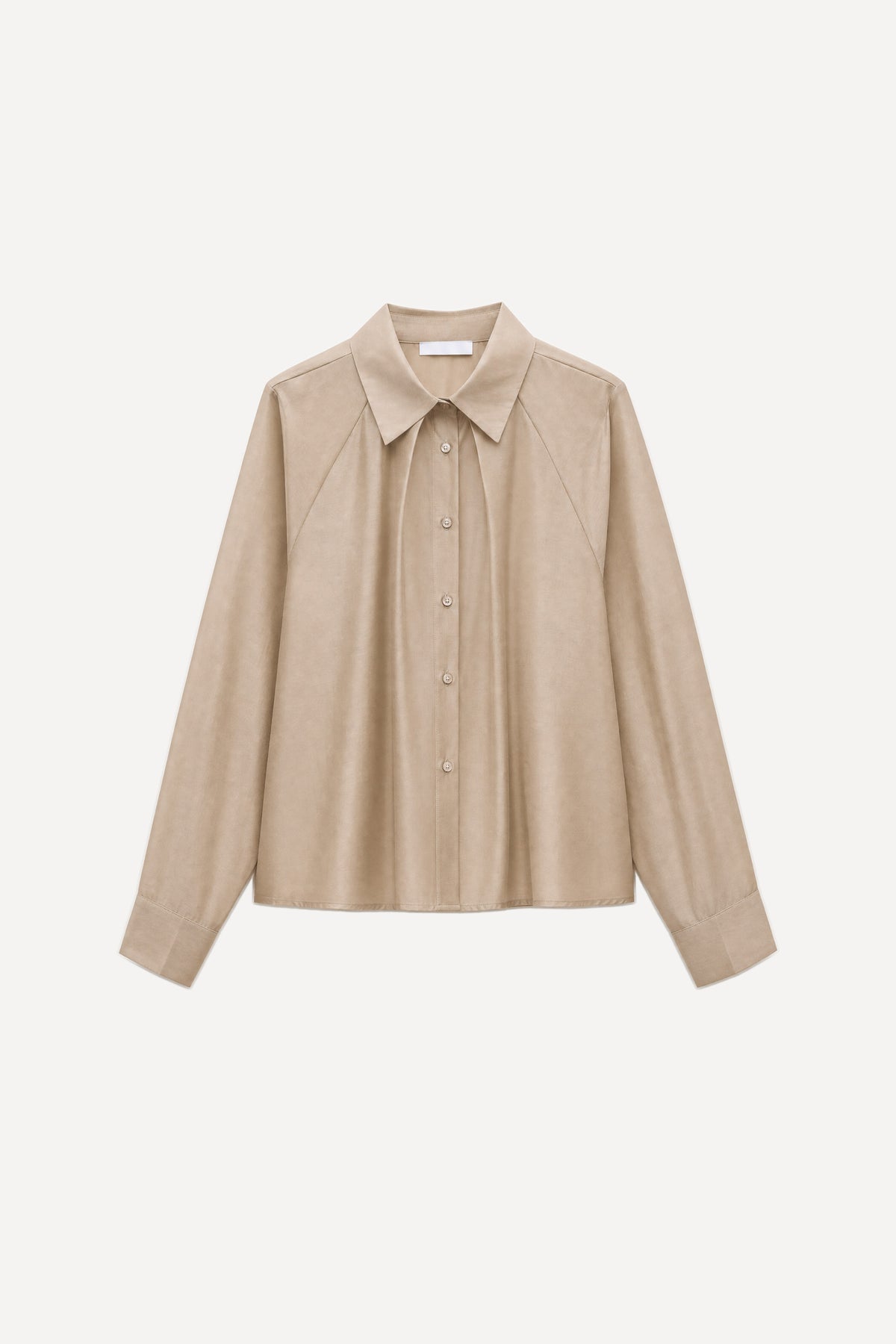 Camicia semitrasparente Lumina