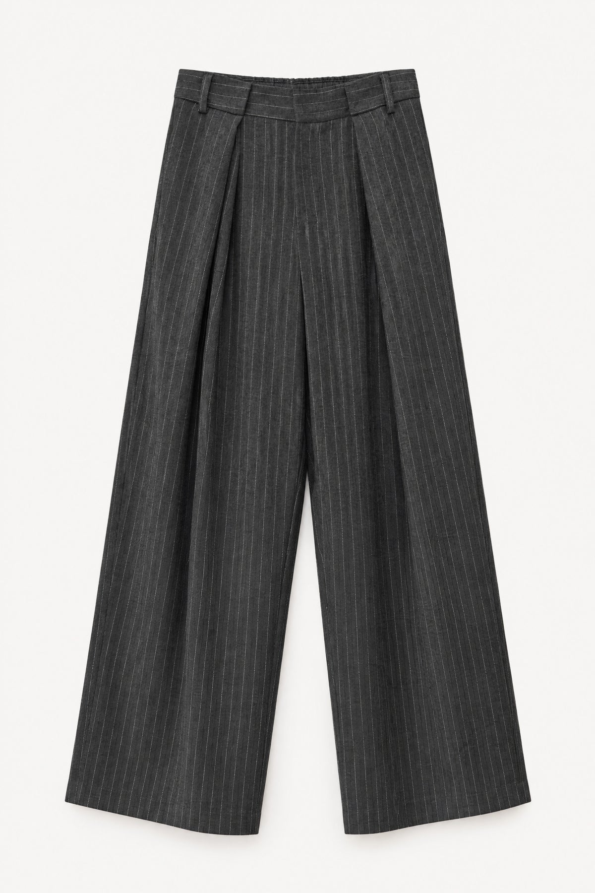 Pantaloni gessati Lumina