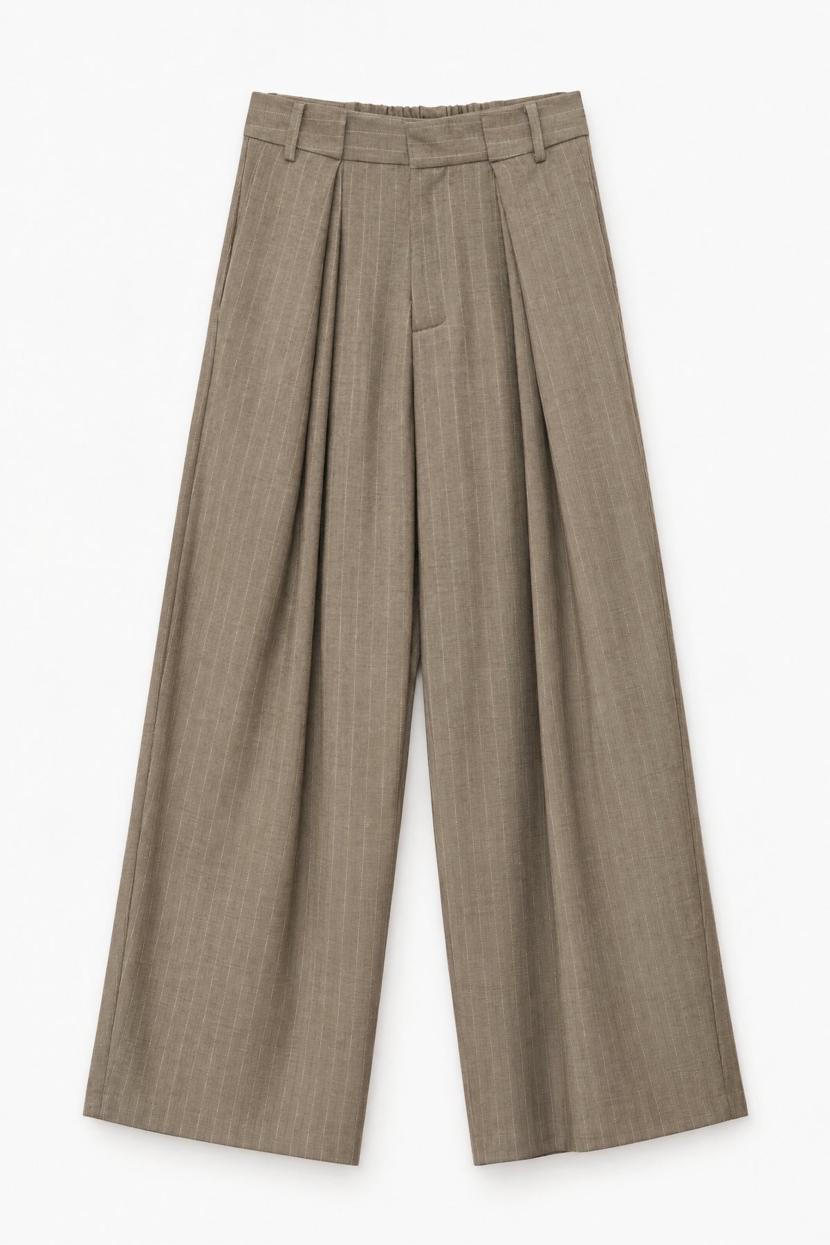 Pantaloni gessati Lumina