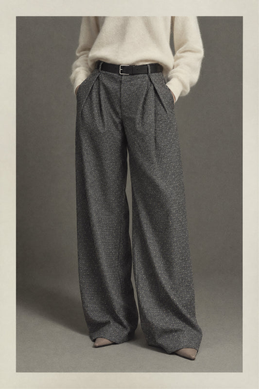 Pantaloni righe Lumina
